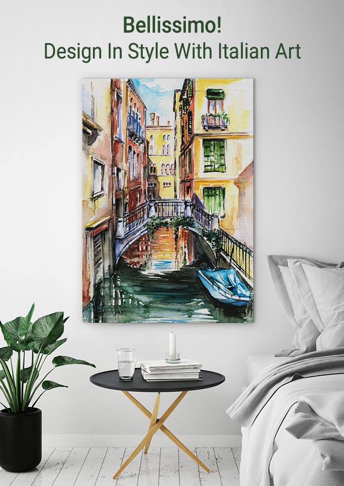 Bellissimo Design In Style With Italian Art Wall Prints Design In Style With Italian Art