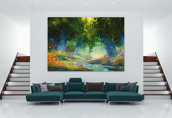 large wall art how