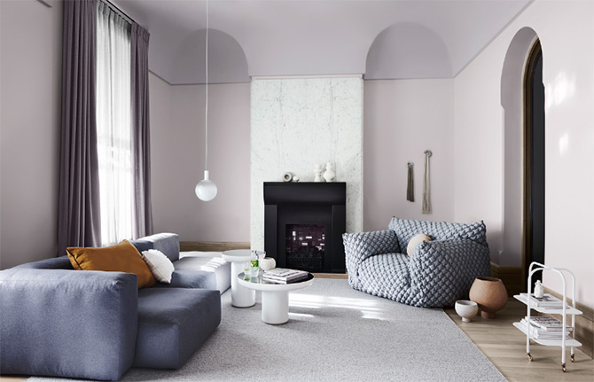 цветовые решения интерьера от Dulux