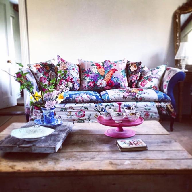 vintage inspired floral patterns