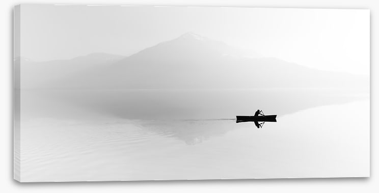 Solitary silhouette