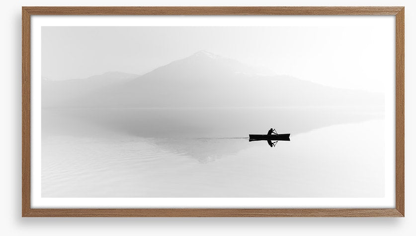Solitary silhouette