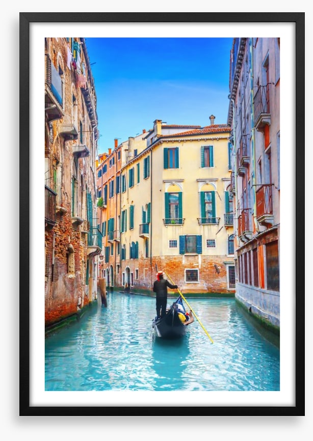 Gondola on the canal