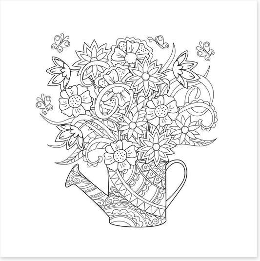 Colour me watering can