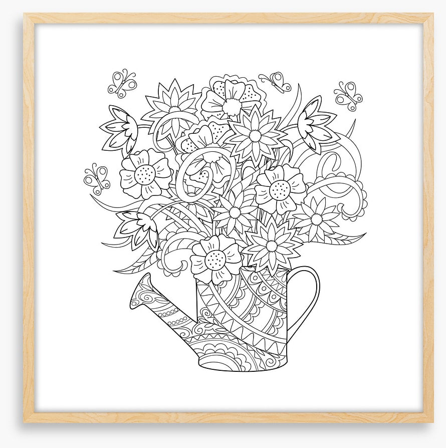 Colour me watering can