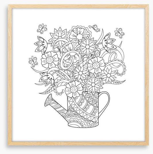 Colour me watering can