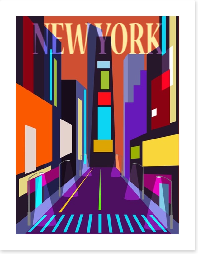 New York retro