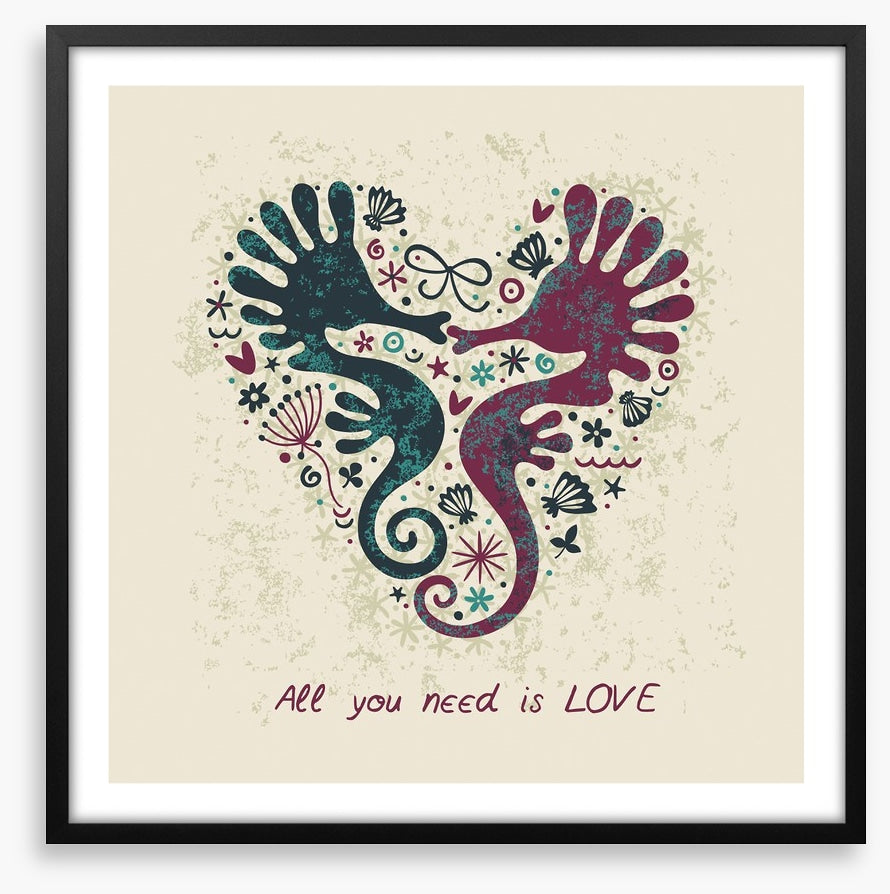 Seahorse love