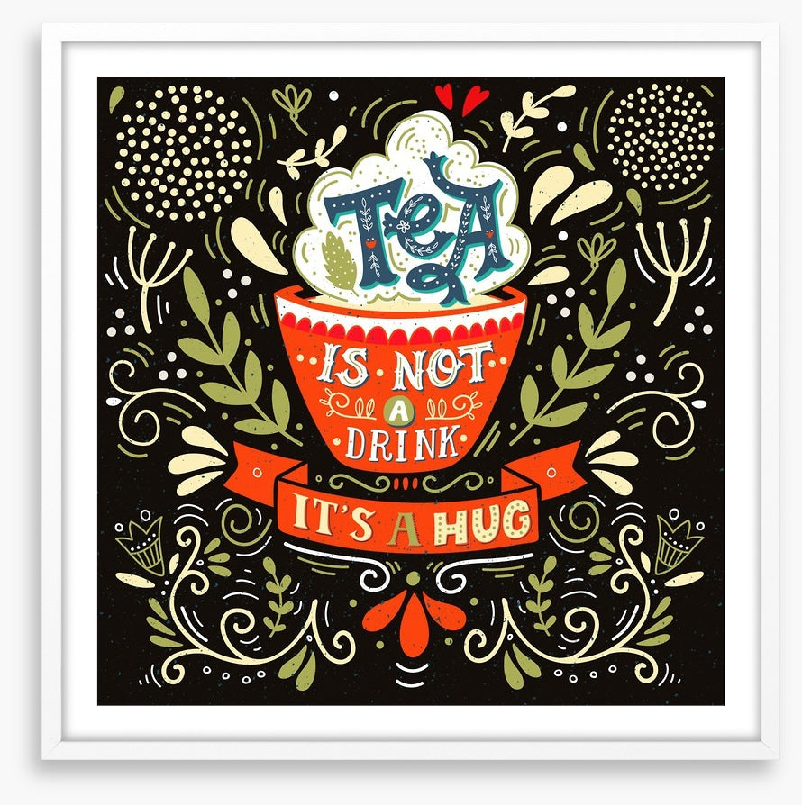 A hug of tea