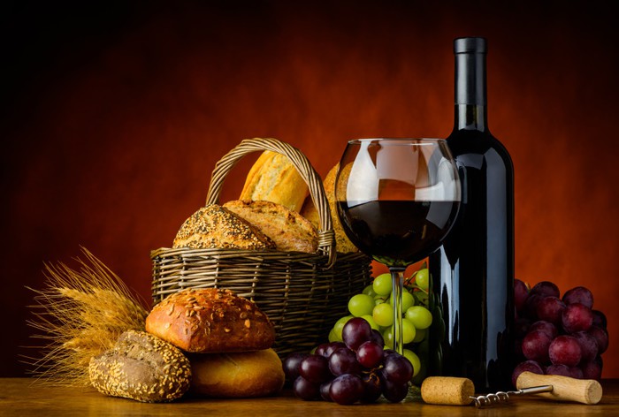 Bread and wine