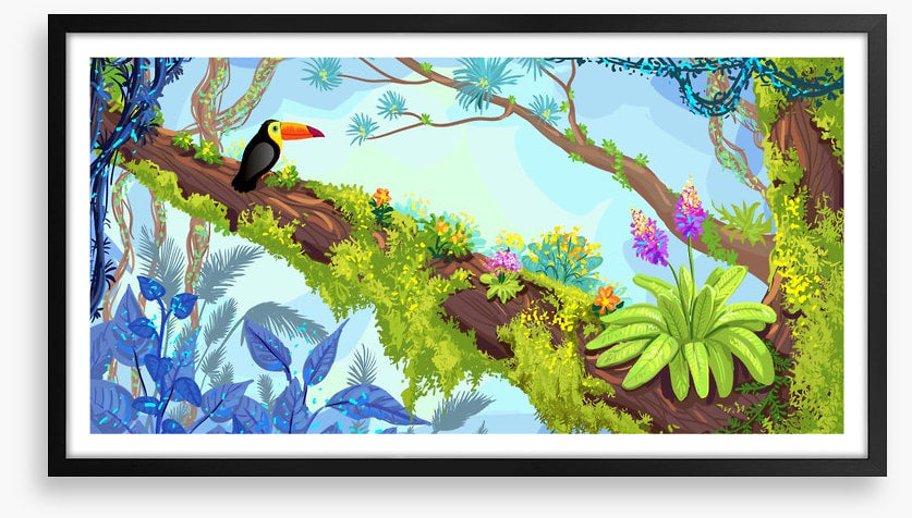 Toucan in the tree