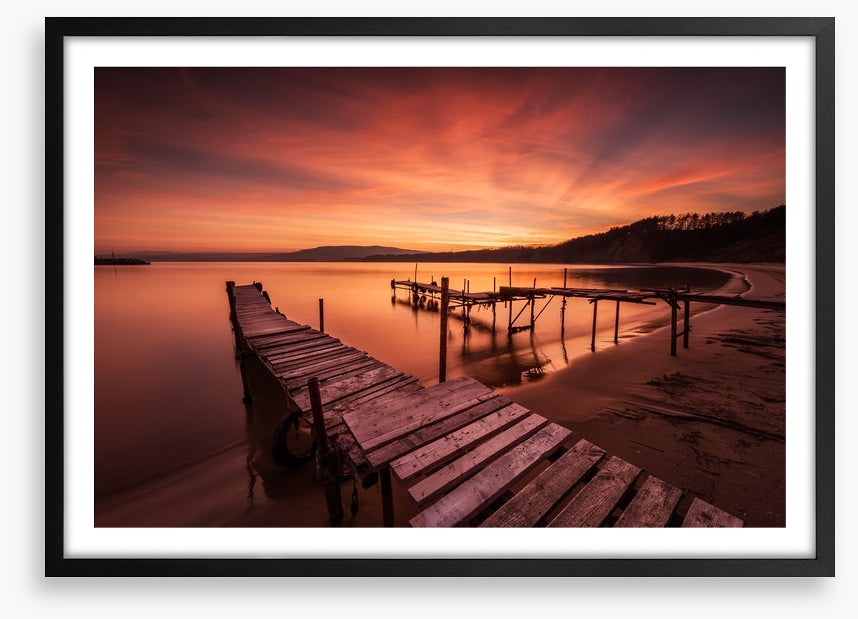 Jetty duo sundown