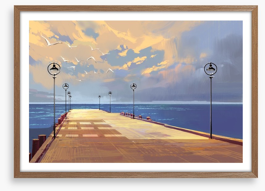 Bridge to the sea