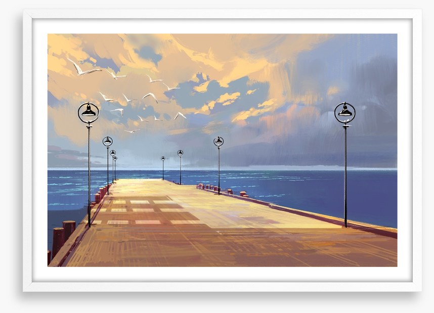 Bridge to the sea