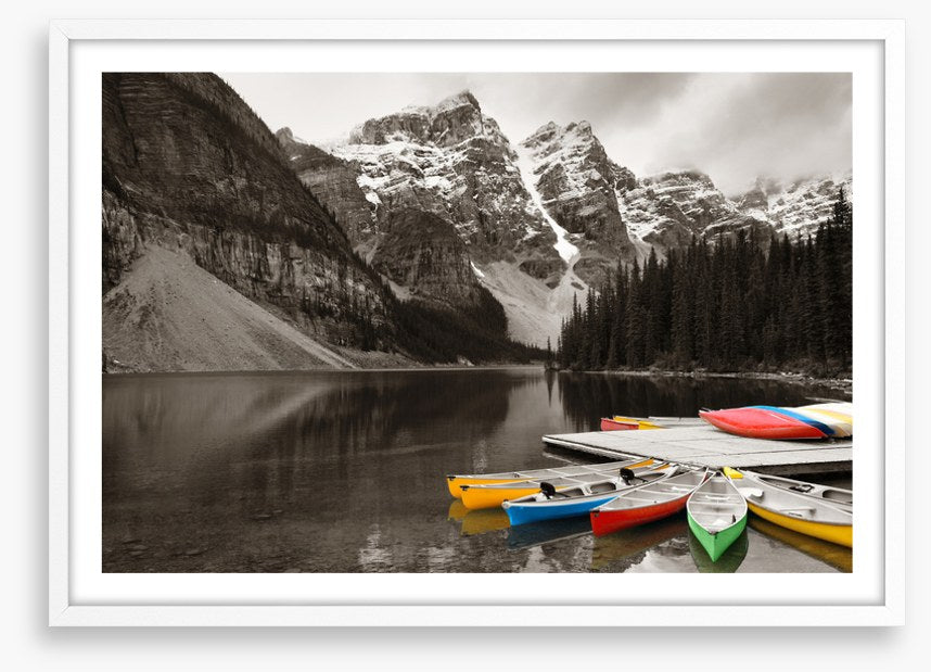 Canoe into colour