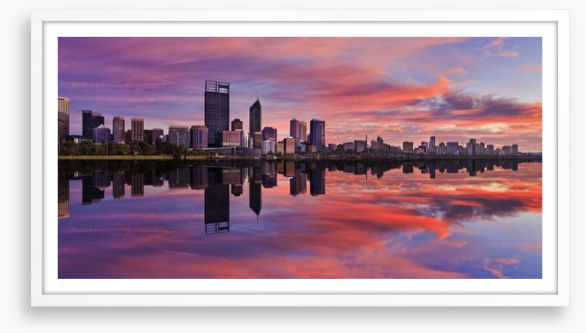 Pink Perth sunrise