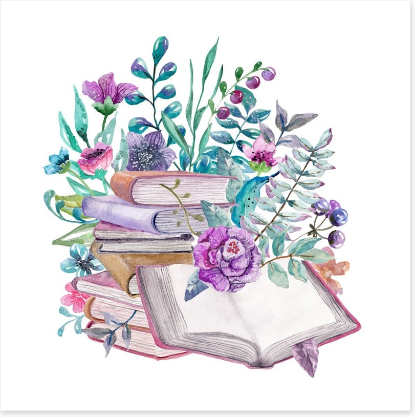 Blooms and books