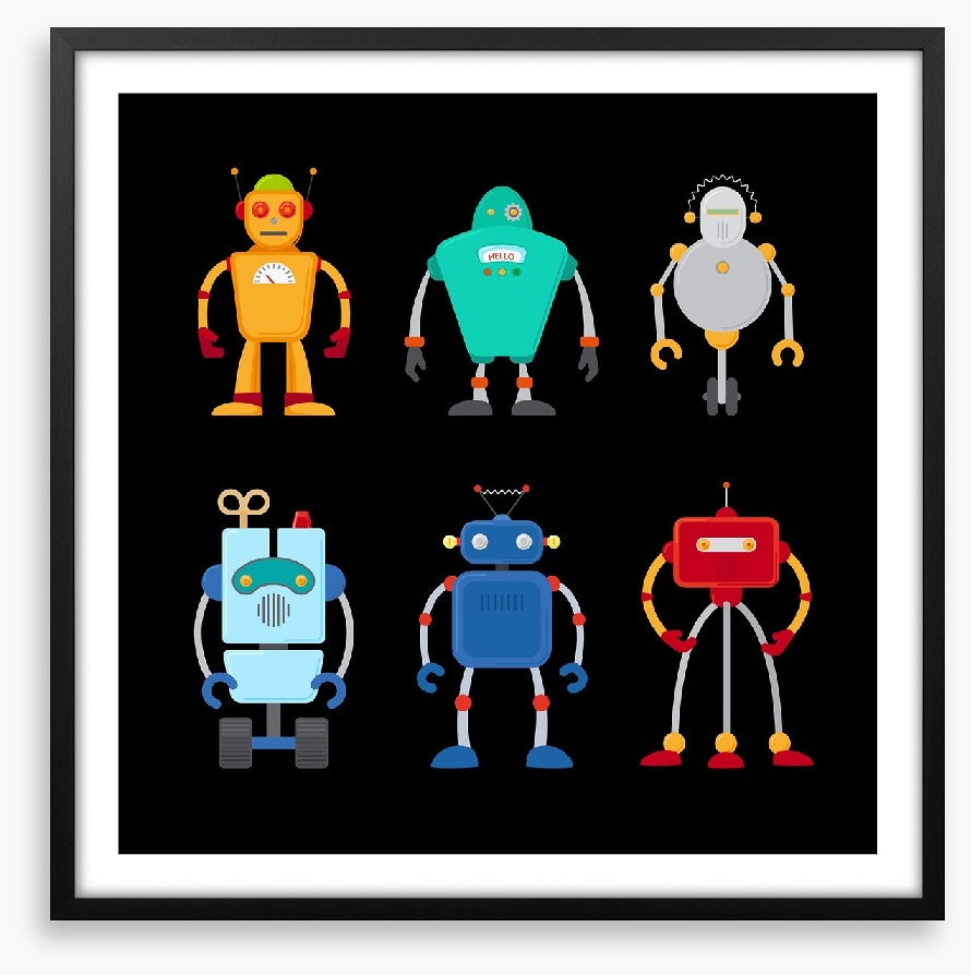 Retro robots 1