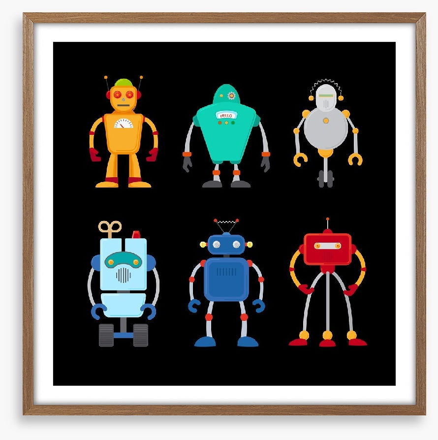 Retro robots 1
