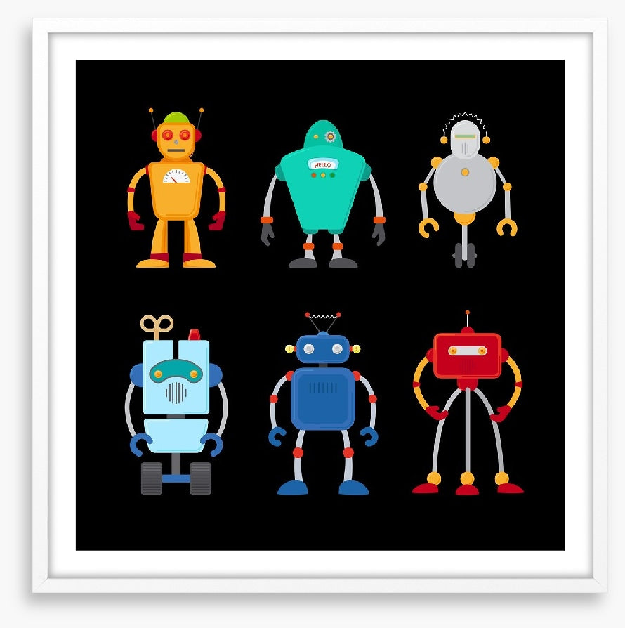 Retro robots 1