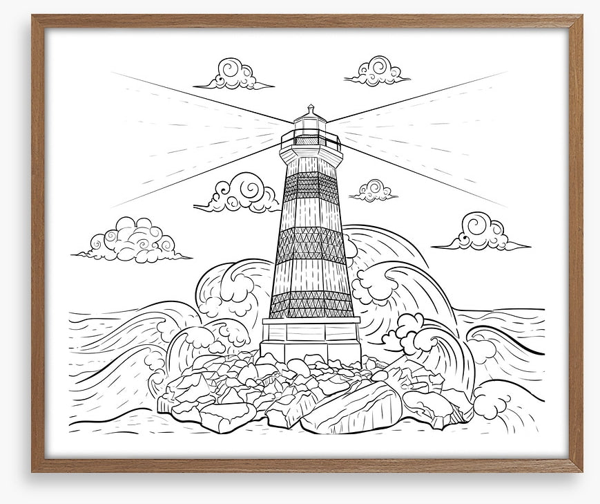 Colour me lighthouse
