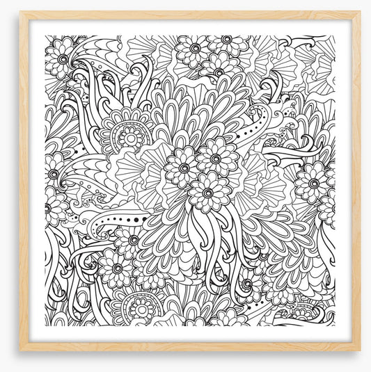 Colour me coral flower