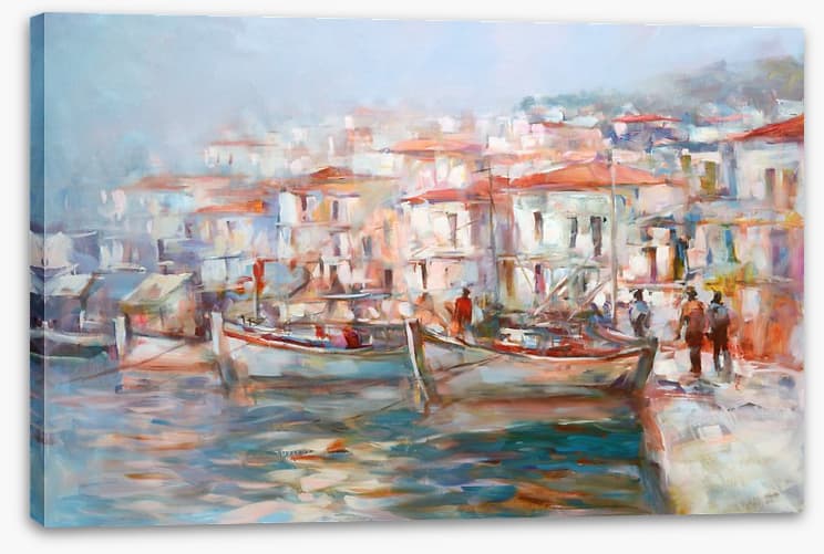 The island harbour