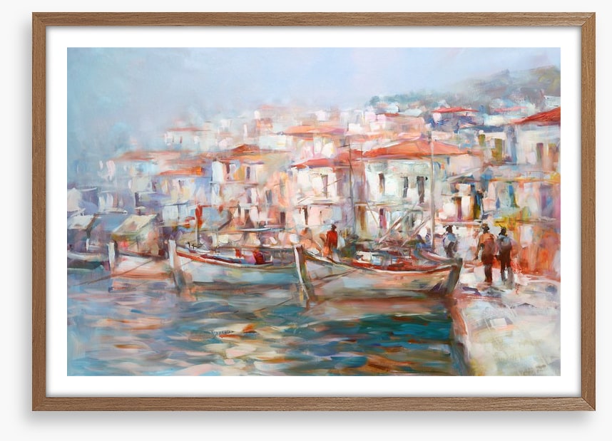 The island harbour