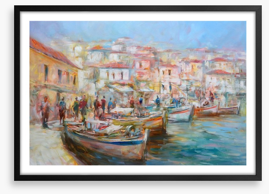 The village harbour