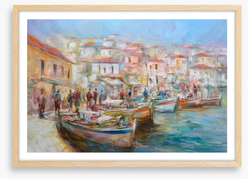 The village harbour
