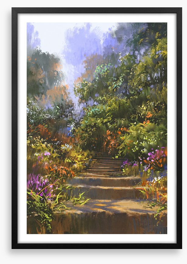 Up the garden path