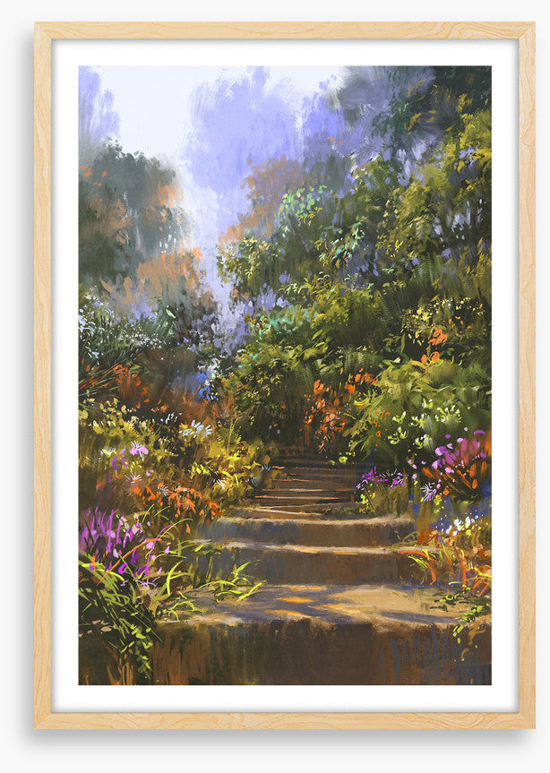 Up the garden path