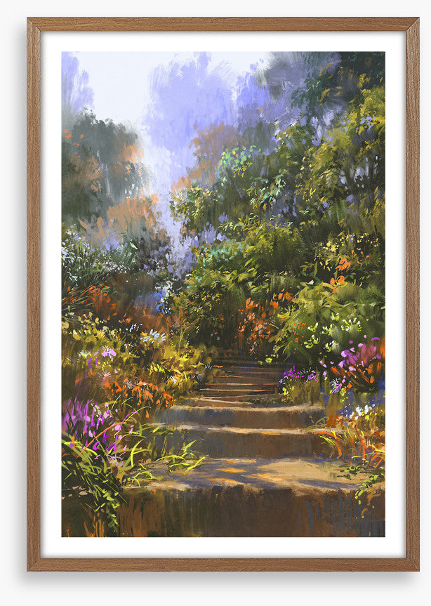 Up the garden path