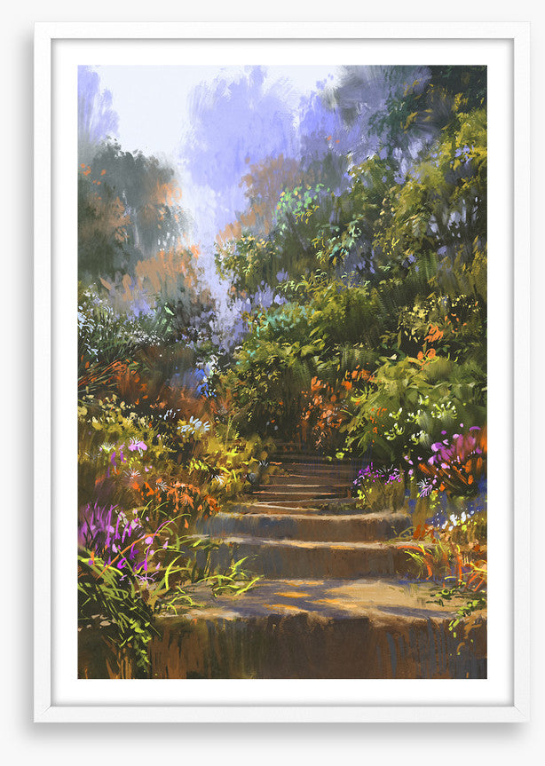 Up the garden path