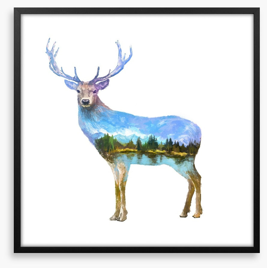 Deer of the lake