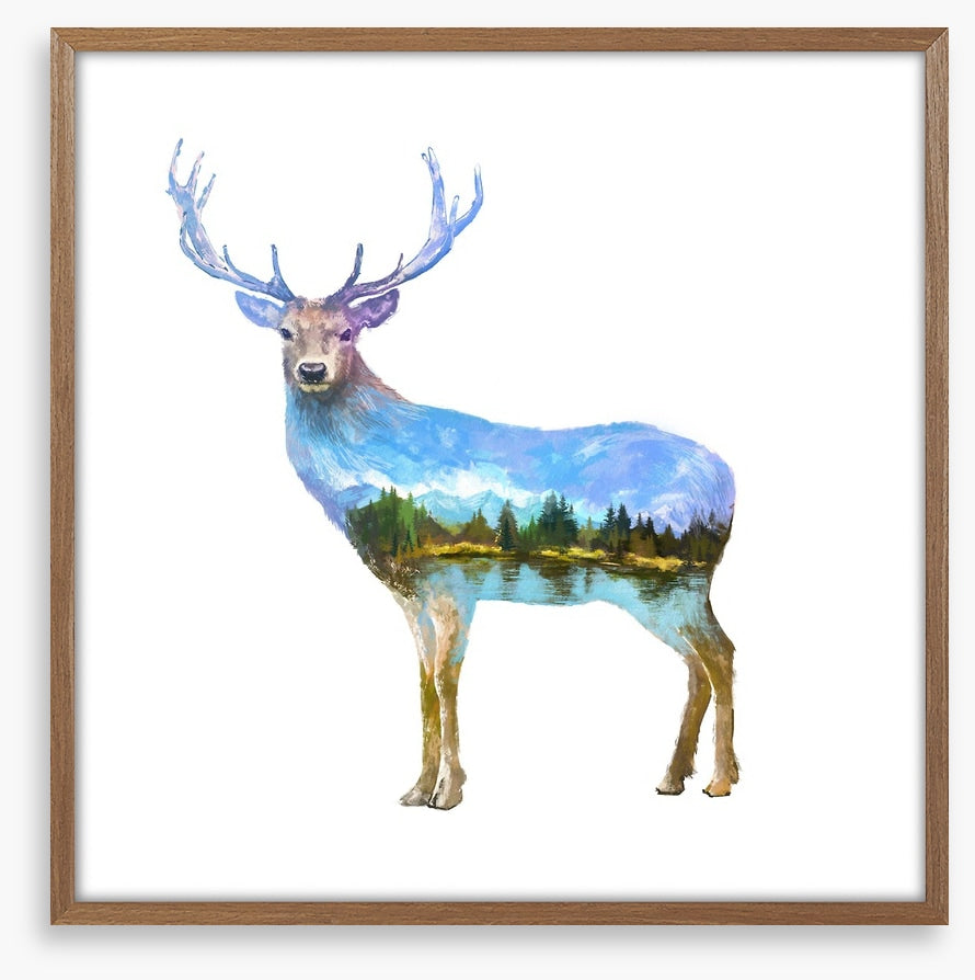 Deer of the lake