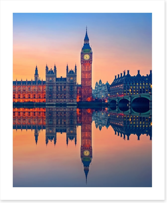 Big Ben mirror