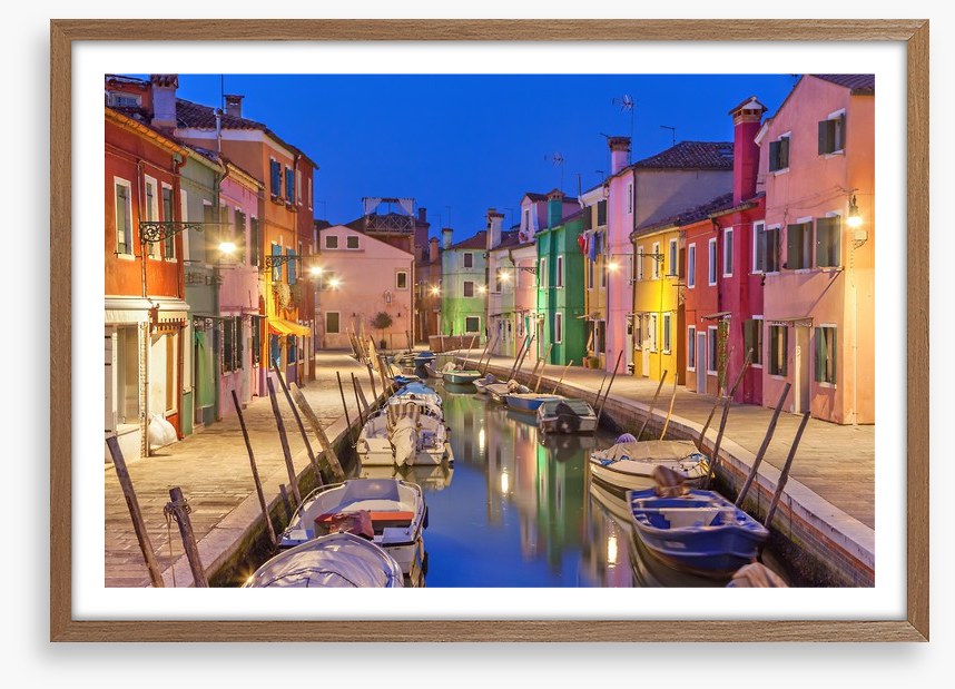 Burano island lights