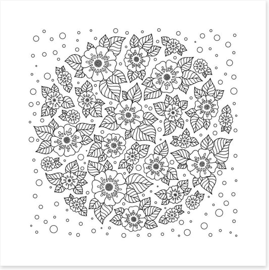 Colour me garden rain