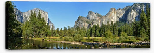 Yosemite valley panoramic