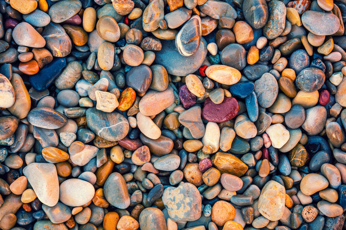 Pebbles on the beach