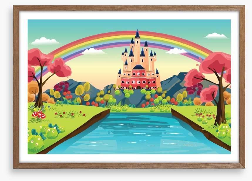 Rainbow river castle