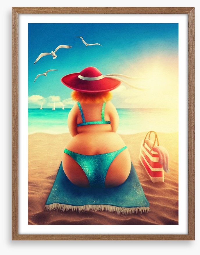 Hanging out on the beach
