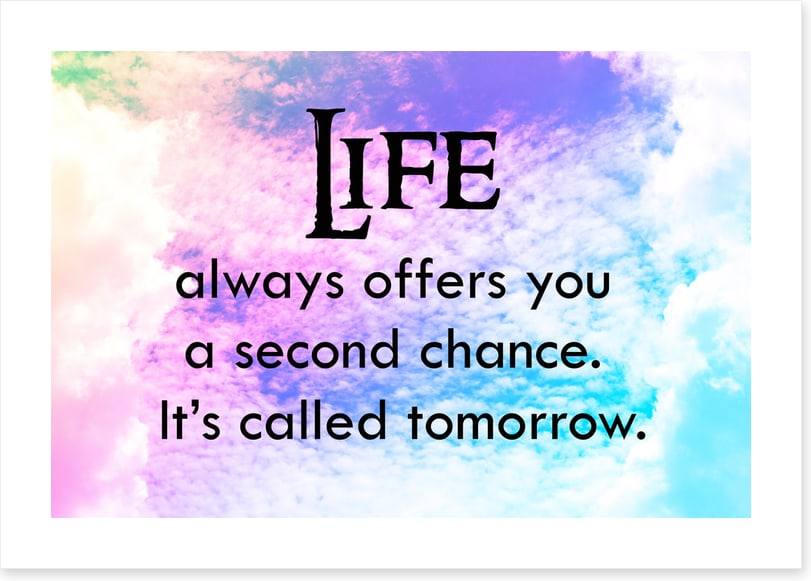 A second chance
