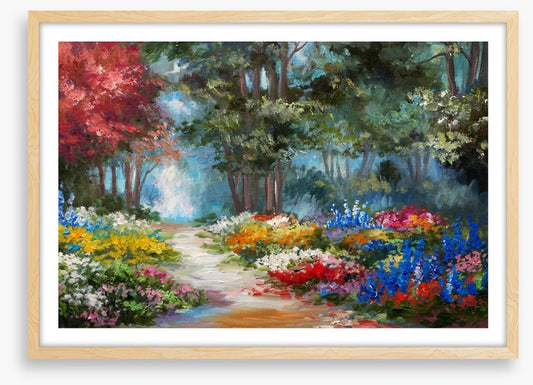 Flowers in the forest