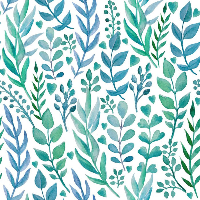 Leafy teal