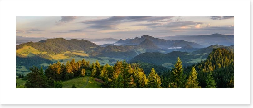 Pieniny panorama