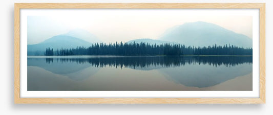 Misty shores panorama