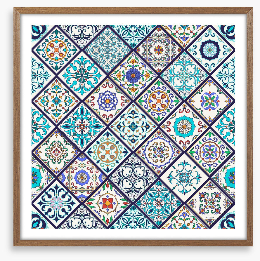 Azure arabesque