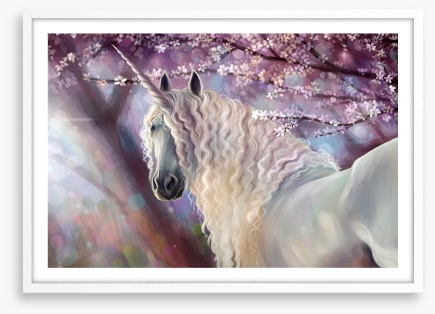 Unicorn in the blossom